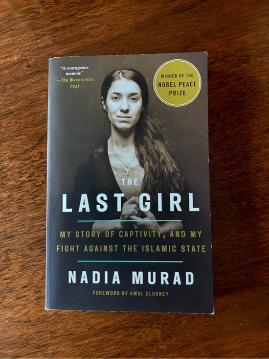 Other - 3/$20 The Last Girl by Nadia Murad — Black Cover with Yellow Accents